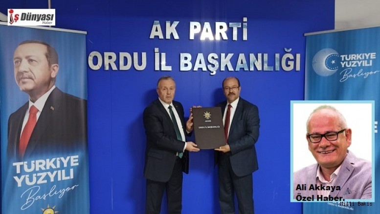 ARİF GÜNGÖR  ADAY ADAYLIĞINI ORDU'DA AÇIKLADI.