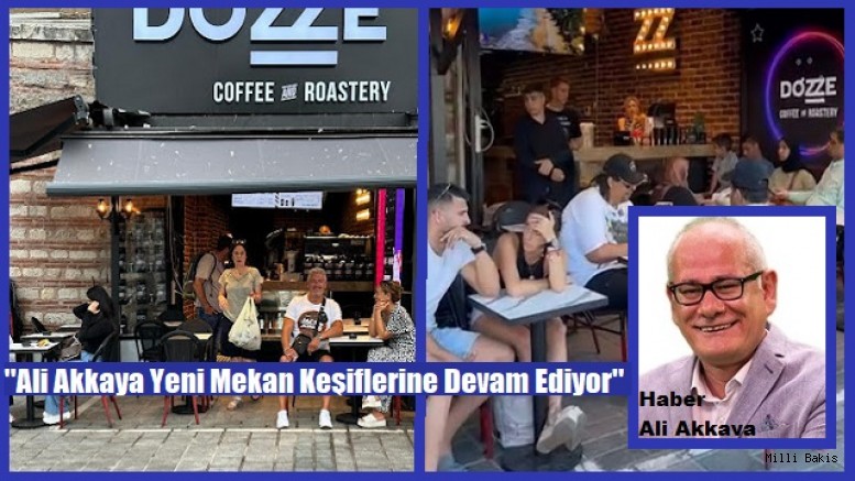 DOZZE CAFE EMINÖNÜ'NDE FAALİYETE BAŞLADI.