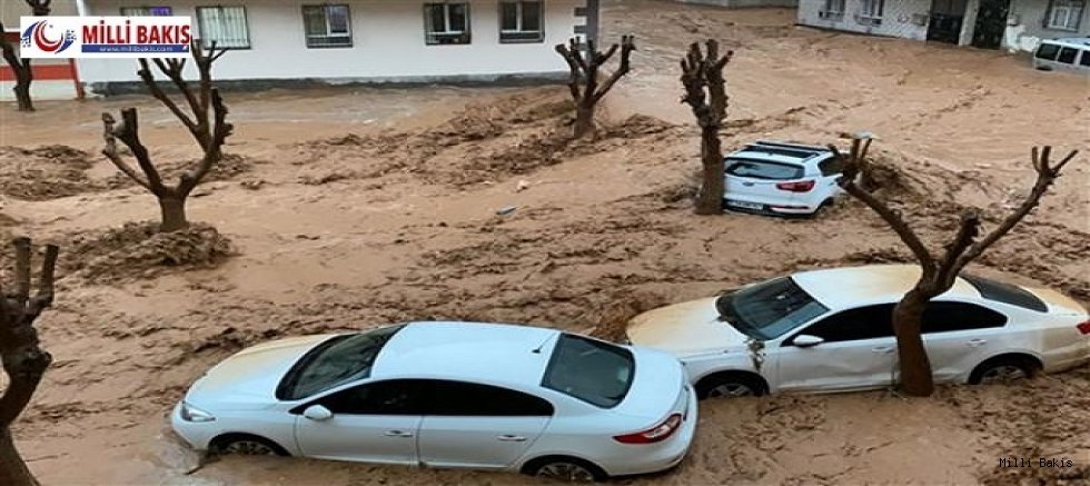 Depremde ağır yara alan Urfa’da şimdi de sel felaketi