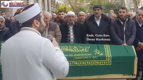 Emekli Cumhuriyet Savcısı Ömer Korkmaz'ın acı günü.