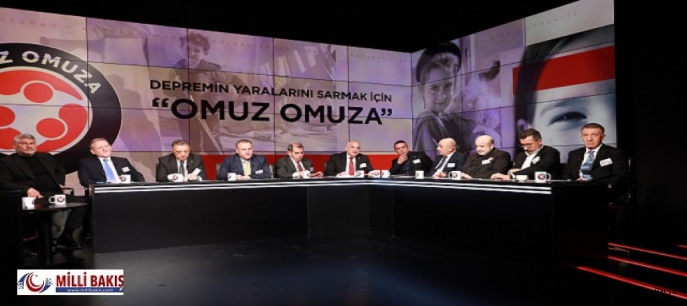 FUTBOL DÜNYASI DEPREMZEDELER İÇİN OMUZ OMUZA