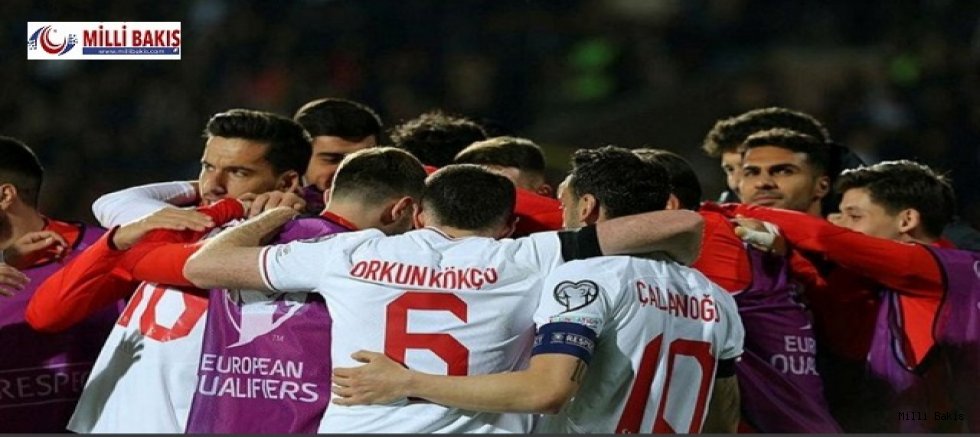 MİLLİ TAKIM ERMENİSTAN'DA KAZANMASINI BİLDİ.
