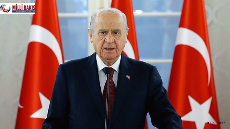 Sayın Devlet Bahçeli’nin, yaptıkları yazılı basın açıklaması.