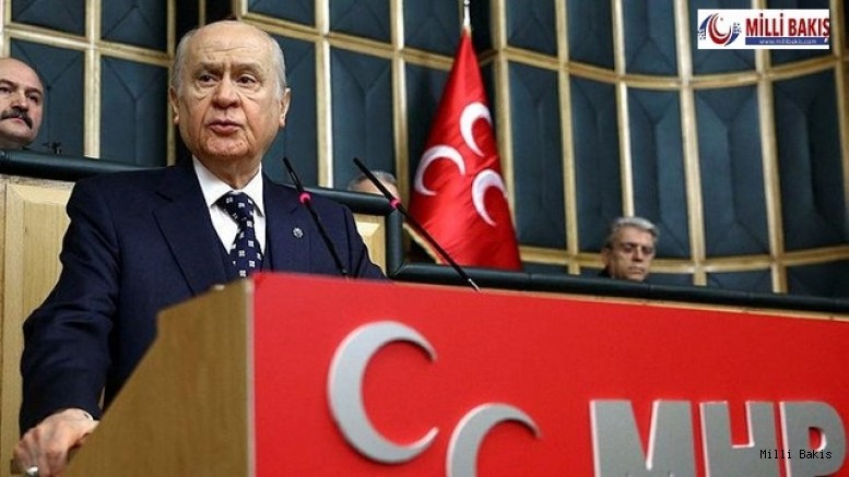 SN.Devlet BAHÇELİ’nin, TBMM  yapmış oldukları konuşma.