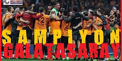 2022/2023 Süperlig'de ŞAMPİYON GALATASARAY 