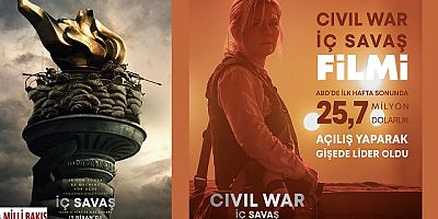 ABD’nin çöküşünü anlatan “Civil War İç Savaş” filmi Rekor.