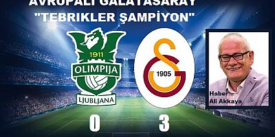 AVRUPALI GALATASARAY TEBRIKLER ŞAMPİYON.