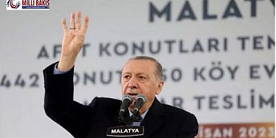 Erdoğan Malatya'da depremzedelerle iftar programında buluştu.