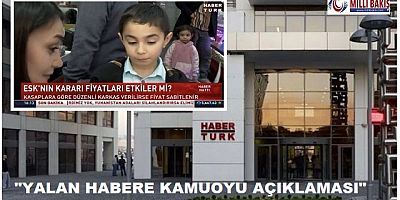 Habertürk'ten kamuoyuna açıklama