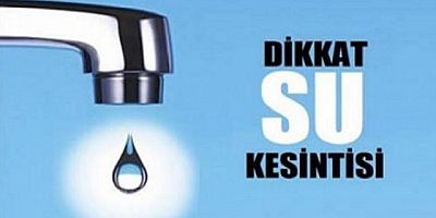 SU KESİNTİSİ