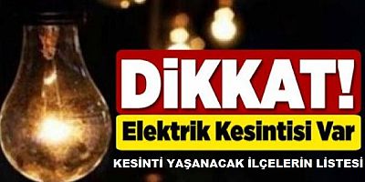 İstanbul’da elektrik kesintisi