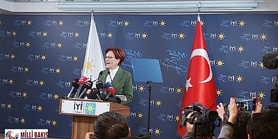 İYİ Parti Genel Başkanı Meral Akşener masadan kalktı. 